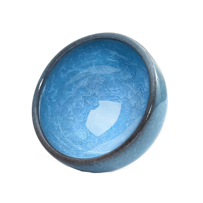 Lake Blue Jian Zhan Tenmoku Tea Cup