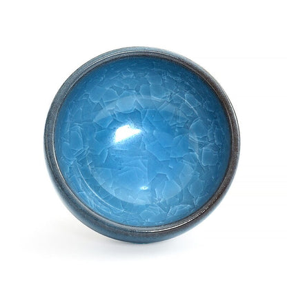 Lake Blue Jian Zhan Tenmoku Tea Cup