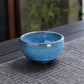 Lake Blue Jian Zhan Tenmoku Tea Cup