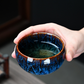Luohan-style Kiln-transmutation Glaze Tenmoku Tea Cup