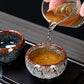 Luohan-style Kiln-transmutation Glaze Tenmoku Tea Cup