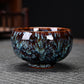 Luohan-style Kiln-transmutation Glaze Tenmoku Tea Cup