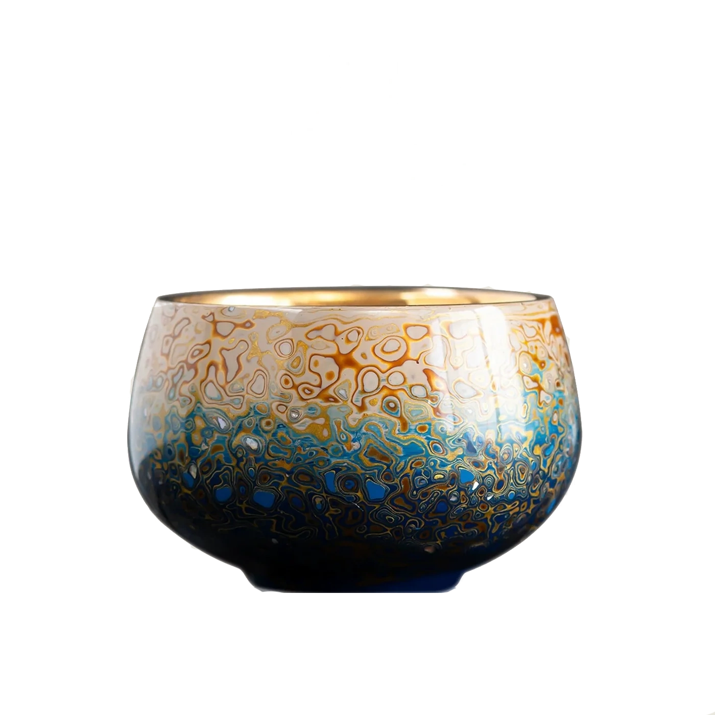 Midnight Radiance Handcrafted Raden Lacquerware Cup