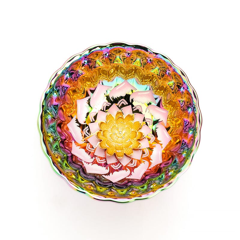 Vivid Fairy Tenmoku Tea Cup