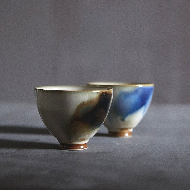 Art Tea Cup JianZhan Tenmoku Teacup Shui Mo