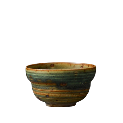Ring Pattern Glaze Teacup