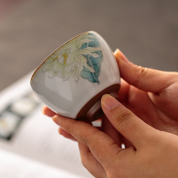 Peony Teacup