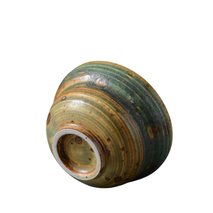 Ring Pattern Glaze Teacup