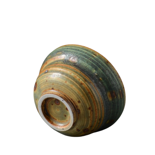 Ring Pattern Glaze Teacup