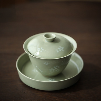 Art Tea Cup JianZhan Tenmoku Pure Gai Wan