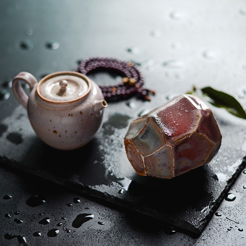 Art Tea Cup JianZhan Tenmoku Tea Cup Irregularity