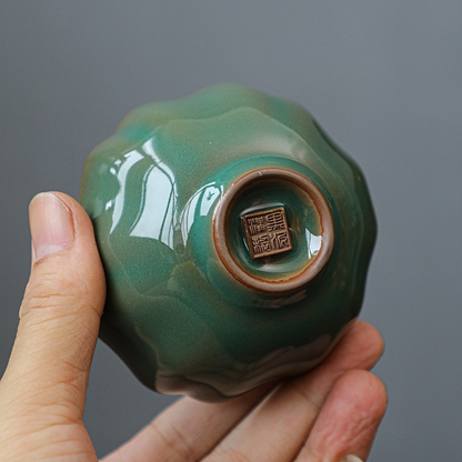 Art Tea Cup JianZhan Tenmoku Teacup Bamboo