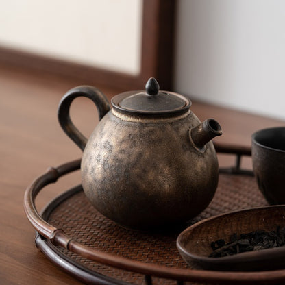 Art Tea Cup JianZhan Tenmoku Teapot Retro
