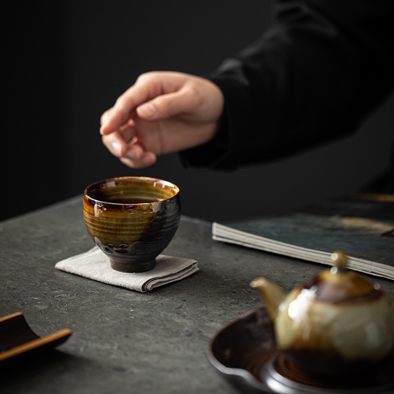 Art Tea Cup JianZhan Tenmoku Teacup Serenity