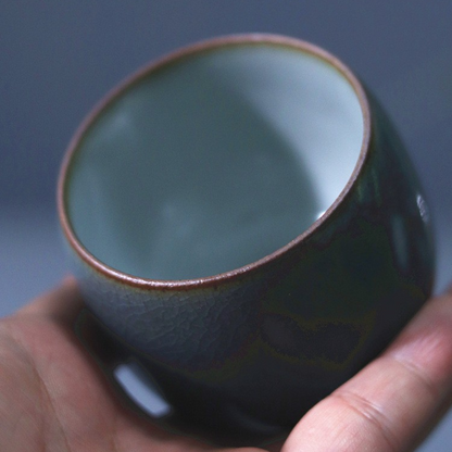 Art Tea Cup JianZhan Tenmoku Teacup Ji Qing