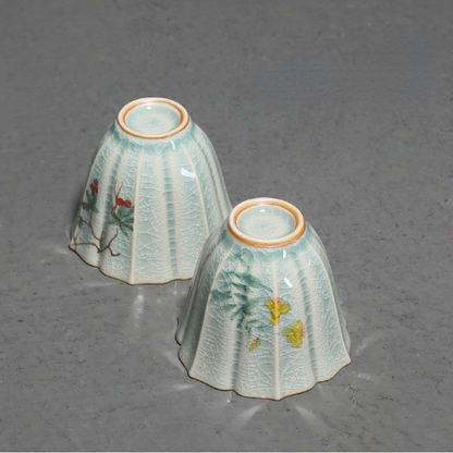Art Tea Cup JianZhan Tenmoku Tea Cup Elegant