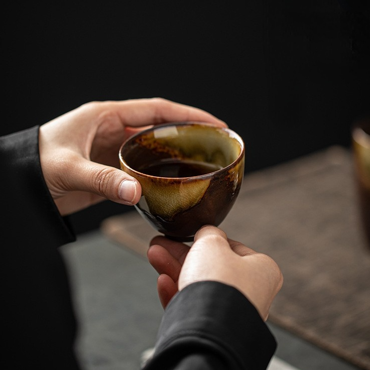 Art Tea Cup JianZhan Tenmoku Teacup Serenity