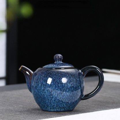 Art Tea Cup JianZhan Tenmoku Tea Set Starry Sky