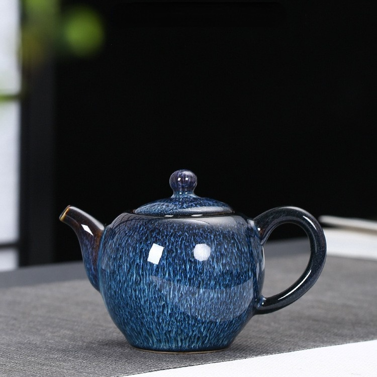 Art Tea Cup JianZhan Tenmoku Tea Set Starry Sky