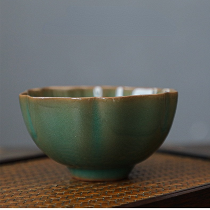 Art Tea Cup JianZhan Tenmoku Teacup Bamboo