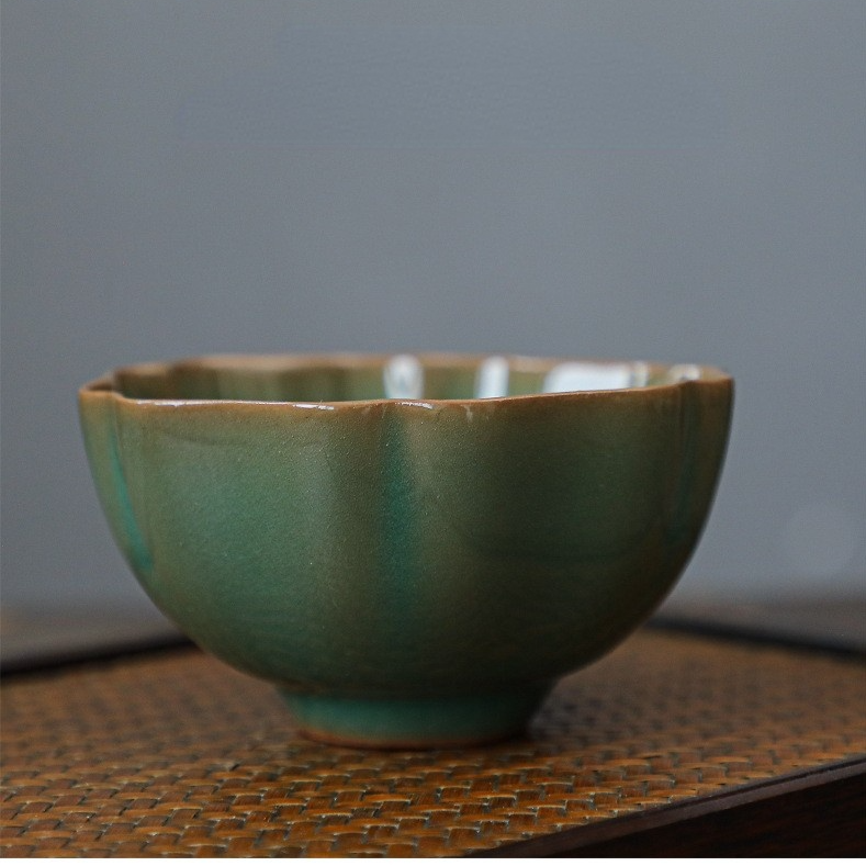 Art Tea Cup JianZhan Tenmoku Teacup Bamboo