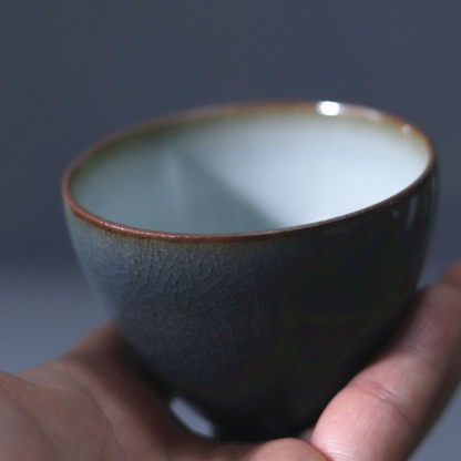 Art Tea Cup JianZhan Tenmoku Teacup Ji Qing