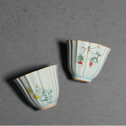 Art Tea Cup JianZhan Tenmoku Tea Cup Elegant
