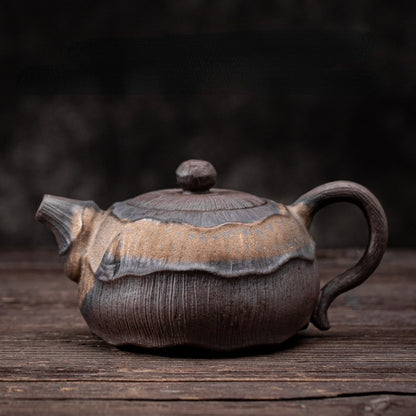 Art Tea Cup JianZhan Tenmoku Teapot Lotus