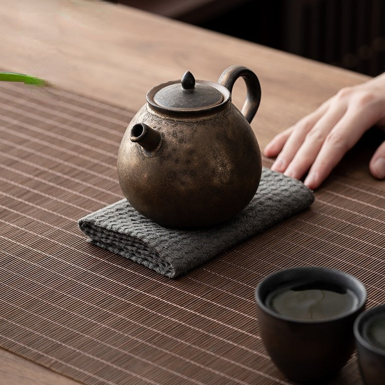 Art Tea Cup JianZhan Tenmoku Teapot Retro