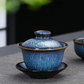 Art Tea Cup JianZhan Tenmoku Tea Set Starry Sky
