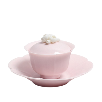 Sweet White Porcelain Tea Cup