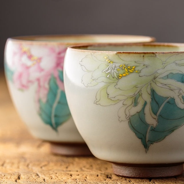 Peony Teacup