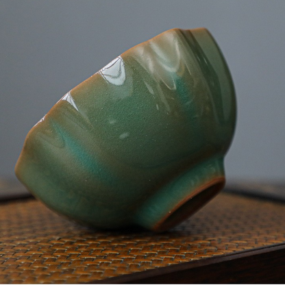 Art Tea Cup JianZhan Tenmoku Teacup Bamboo