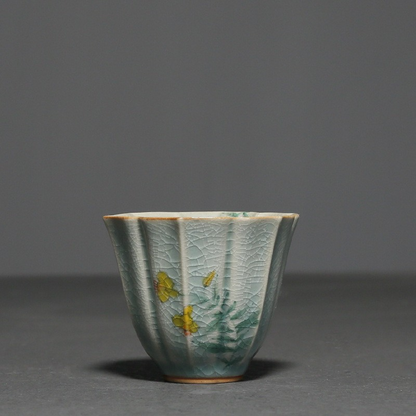 Art Tea Cup JianZhan Tenmoku Tea Cup Elegant