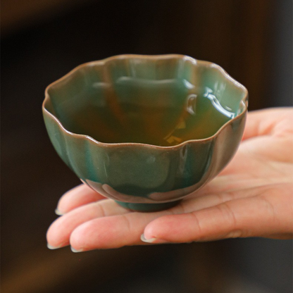 Art Tea Cup JianZhan Tenmoku Teacup Bamboo
