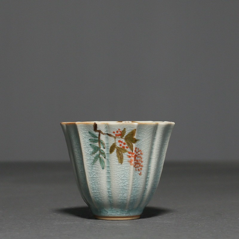 Art Tea Cup JianZhan Tenmoku Tea Cup Elegant
