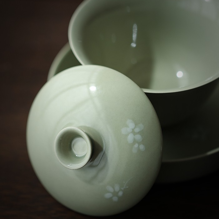 Art Tea Cup JianZhan Tenmoku Pure Gai Wan