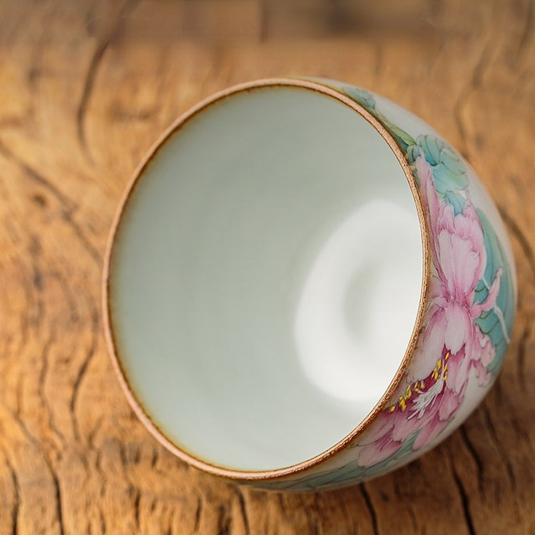 Peony Teacup