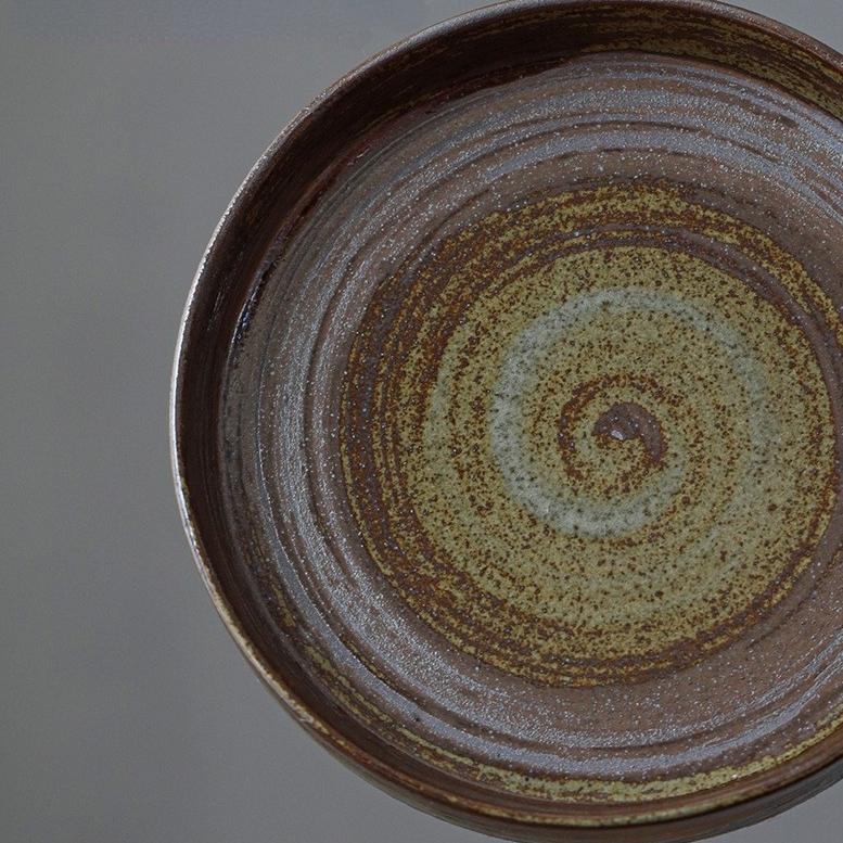 Art Tea Cup JianZhan Tenmoku Mottled Gai Wan