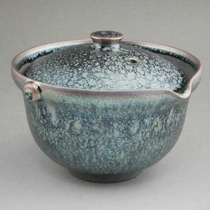 Blue Glaze Gaiwan Tea Cup
