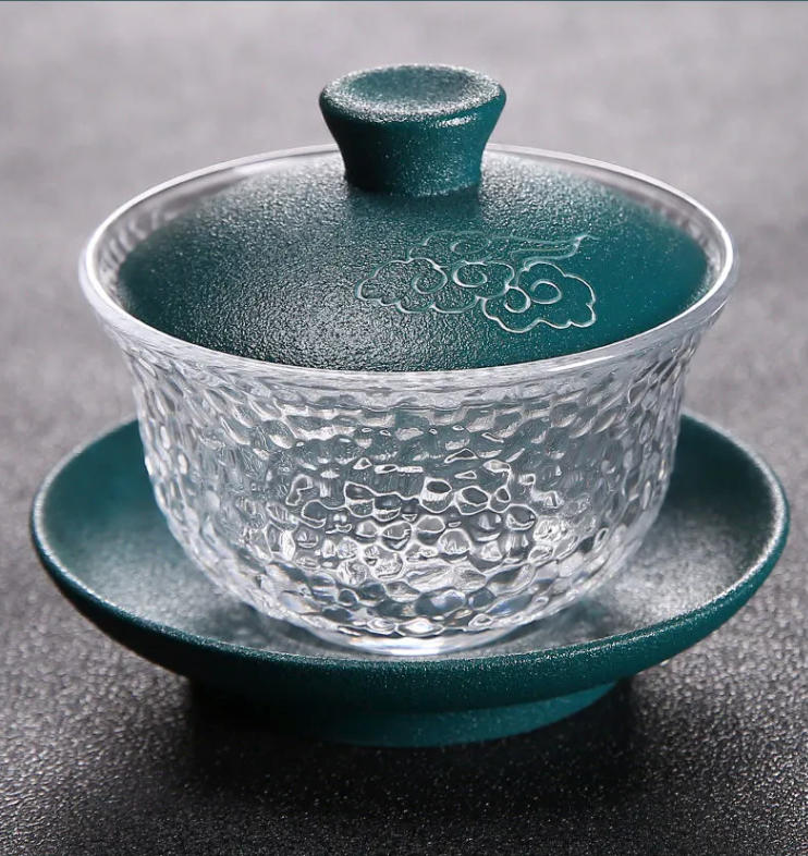Art Tea Cup JianZhan Tenmoku Gaiwan Crystal