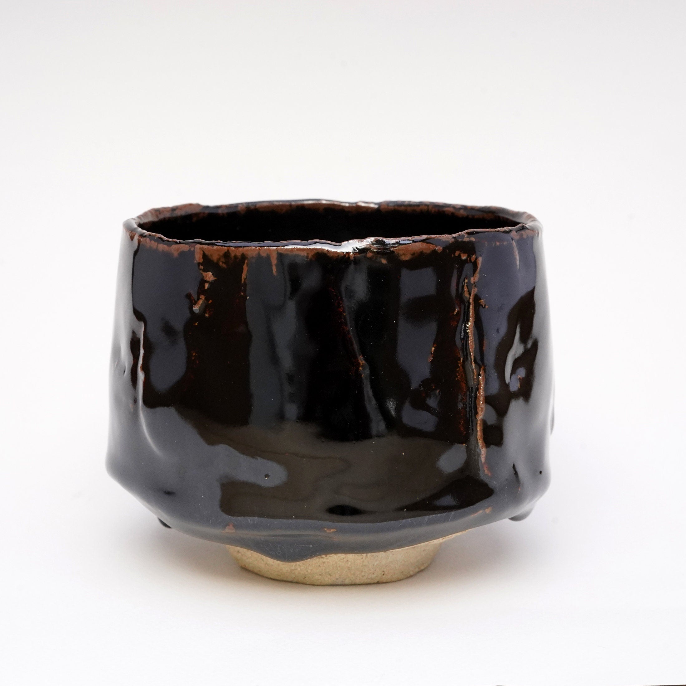 Black Glaze Handmade Tea Cup