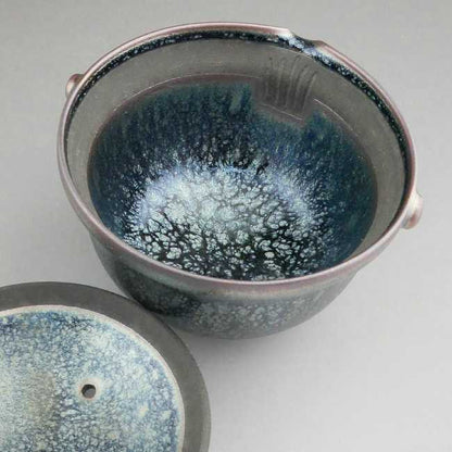Blue Glaze Gaiwan Tea Cup