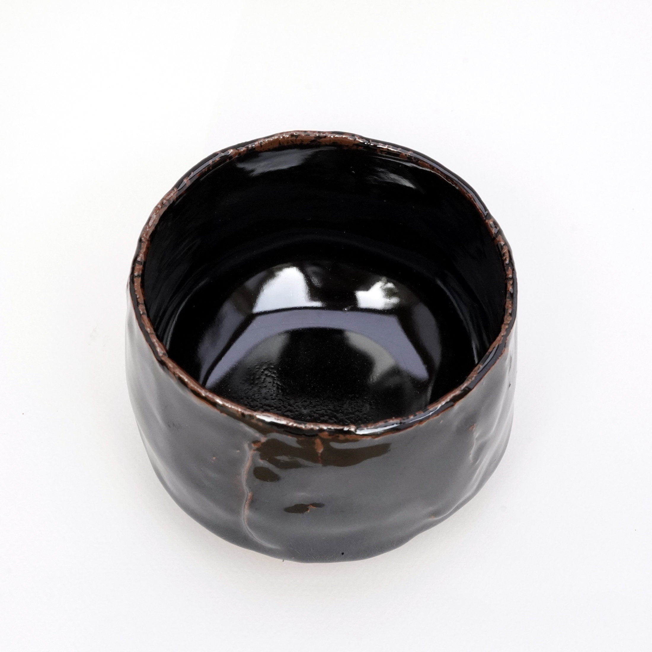Black Glaze Handmade Tea Cup