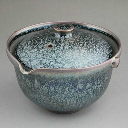 Blue Glaze Gaiwan Tea Cup