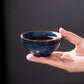 Art Tea Cup JianZhan Tenmoku Teacup Summer