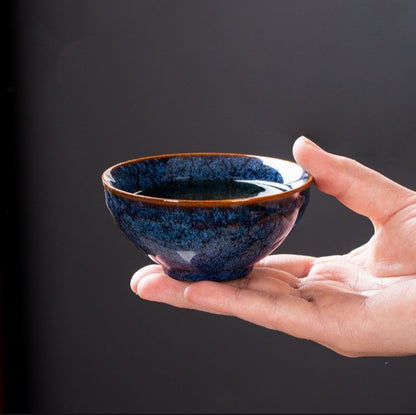 Art Tea Cup JianZhan Tenmoku Teacup Summer