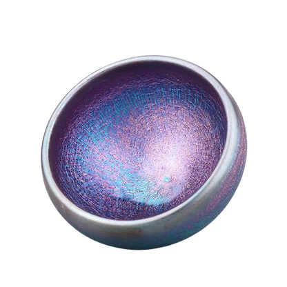 Starlight Purple Glaze Tea Cup