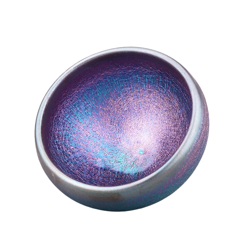 Starlight Purple Glaze Tea Cup