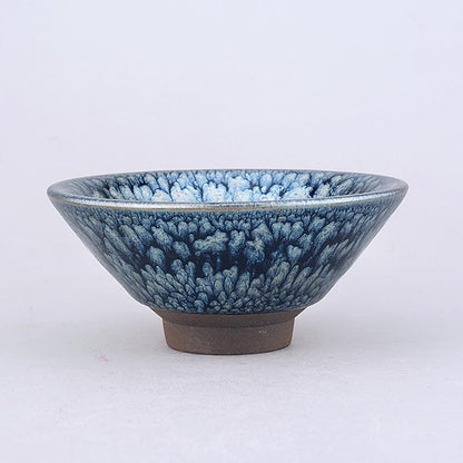 Art Tea Cup JianZhan Tenmoku Teacup Bloom